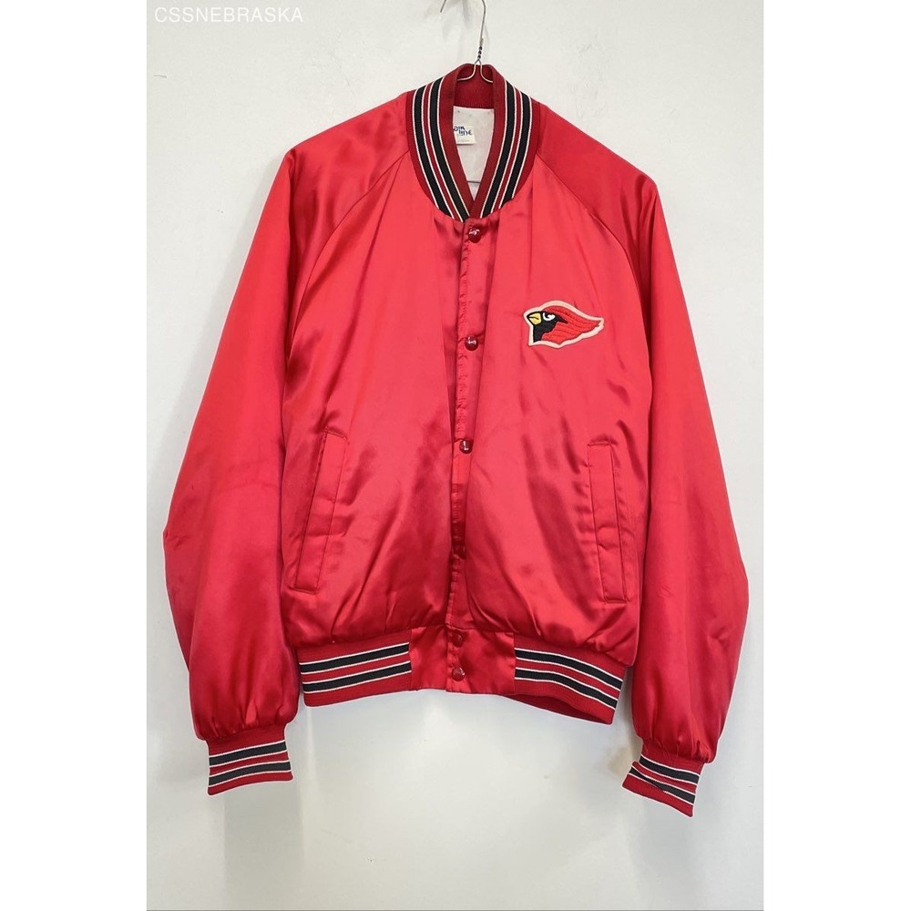 Chalk‎ Line Red Vintage 80's St. Louis Football Cardinals Jacket - Size Medium